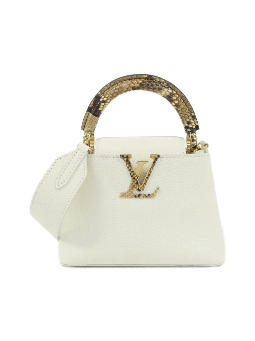 Louis Vuitton Exotic Leather Capucines Bag